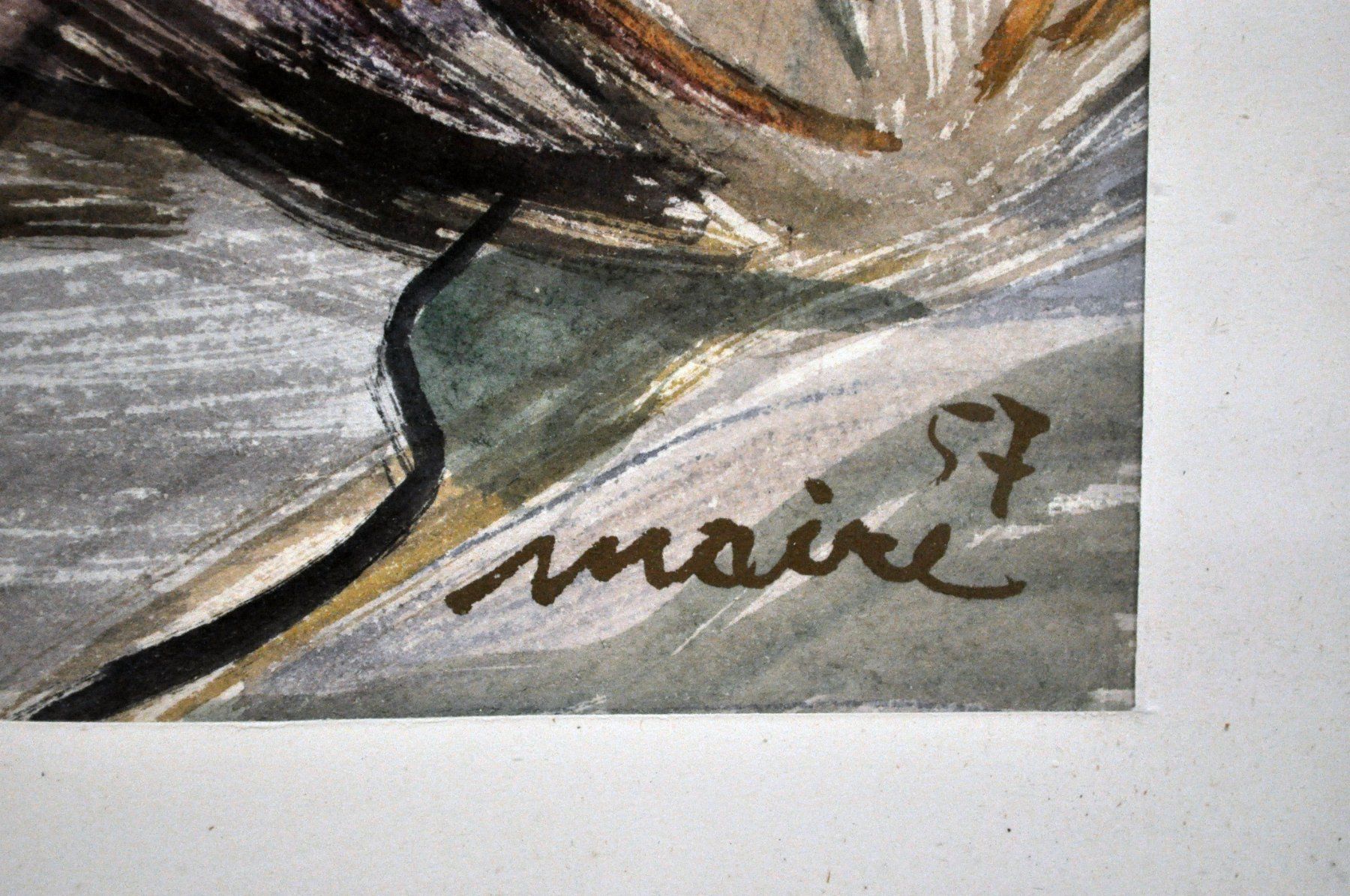 Gemälde: Tableau signé Ferdinand Maire – Gebraucht aus Neuchâtel von Neuchatel 9