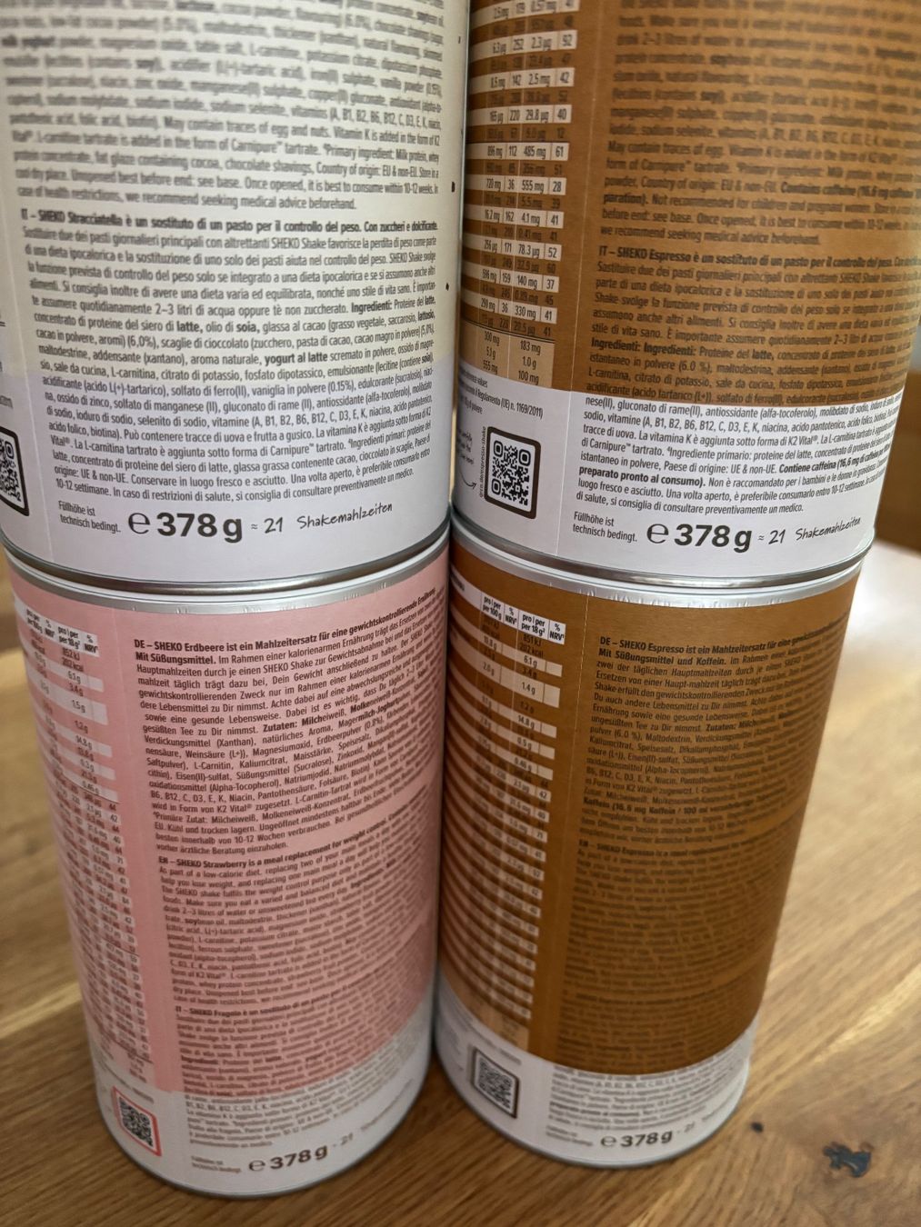 Sheko Lebensmittel & Spezialitäten: 4 x Sheko Balance Shake – Neu und originalverpackt aus Glis von Lisal 1