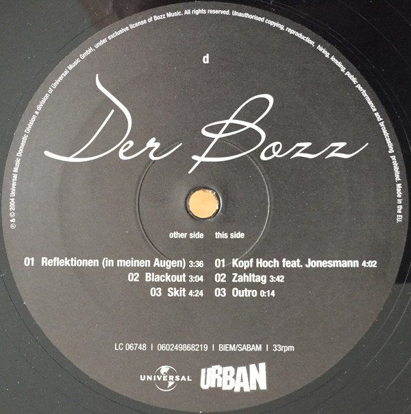 Dischi in vinile: Azad ‎– Der Bozz (2LP) – Usato da Genève venduto da jim.k 7
