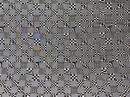 Tissu coton gris imprimé carreaux
