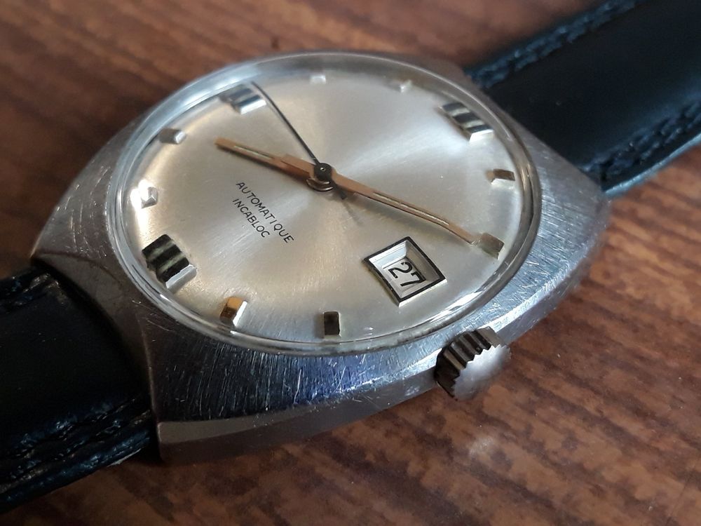 Montre Automatique REGLIA Révisée - Mouvement ETA 2375 - Boîtier Acier Inoxydable Argenté - Occasion