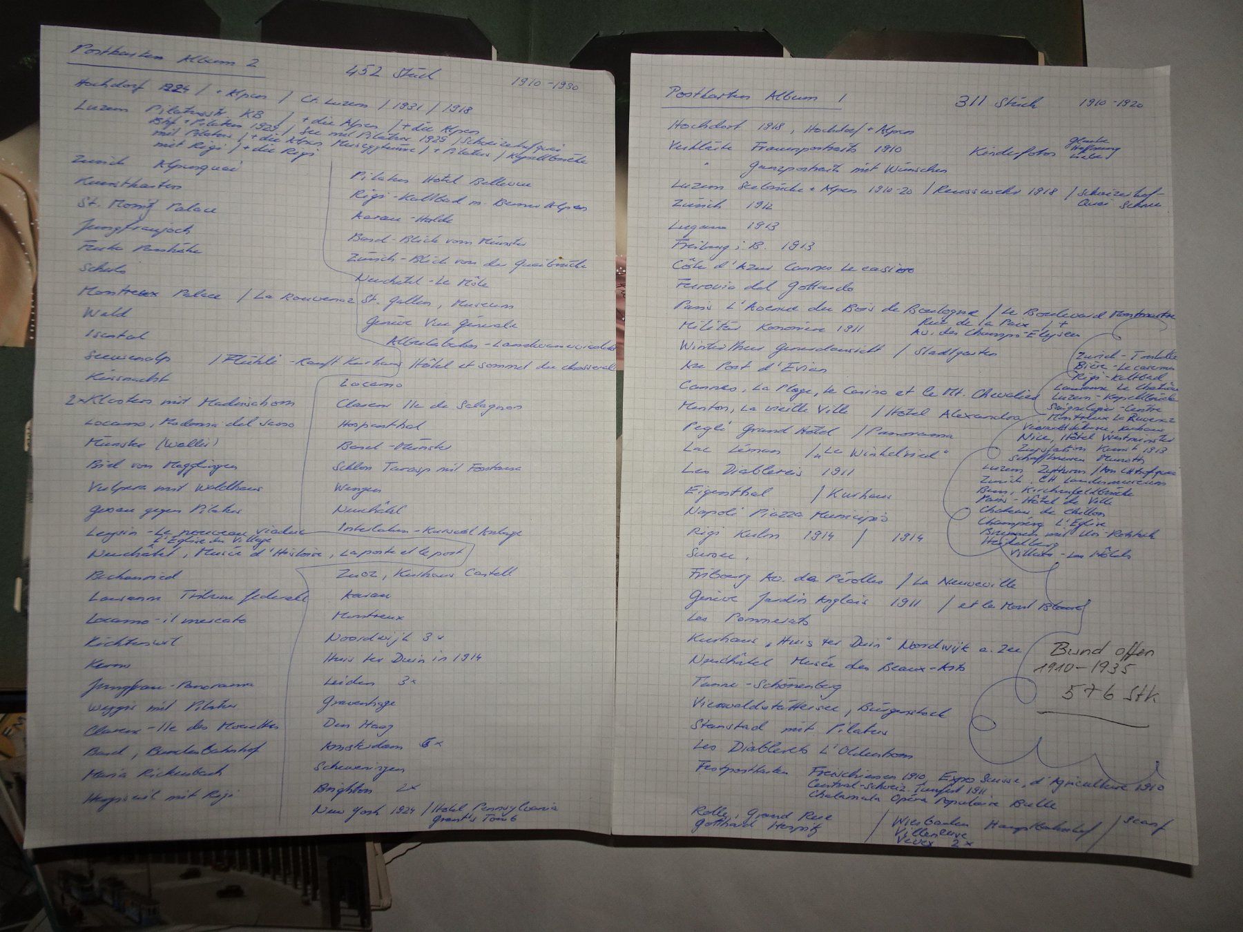 Cartoline postali: 1300 Ansichtskarten grosser Posten 1910-1935 – Usato da Siebnen venduto da niki61 1