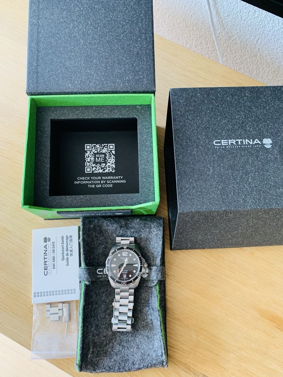 Certina Orologi: Certina DS Action Diver Chronometer Full Set 🌊 – Usato da Kilchberg ZH venduto da RebeccaPhil
