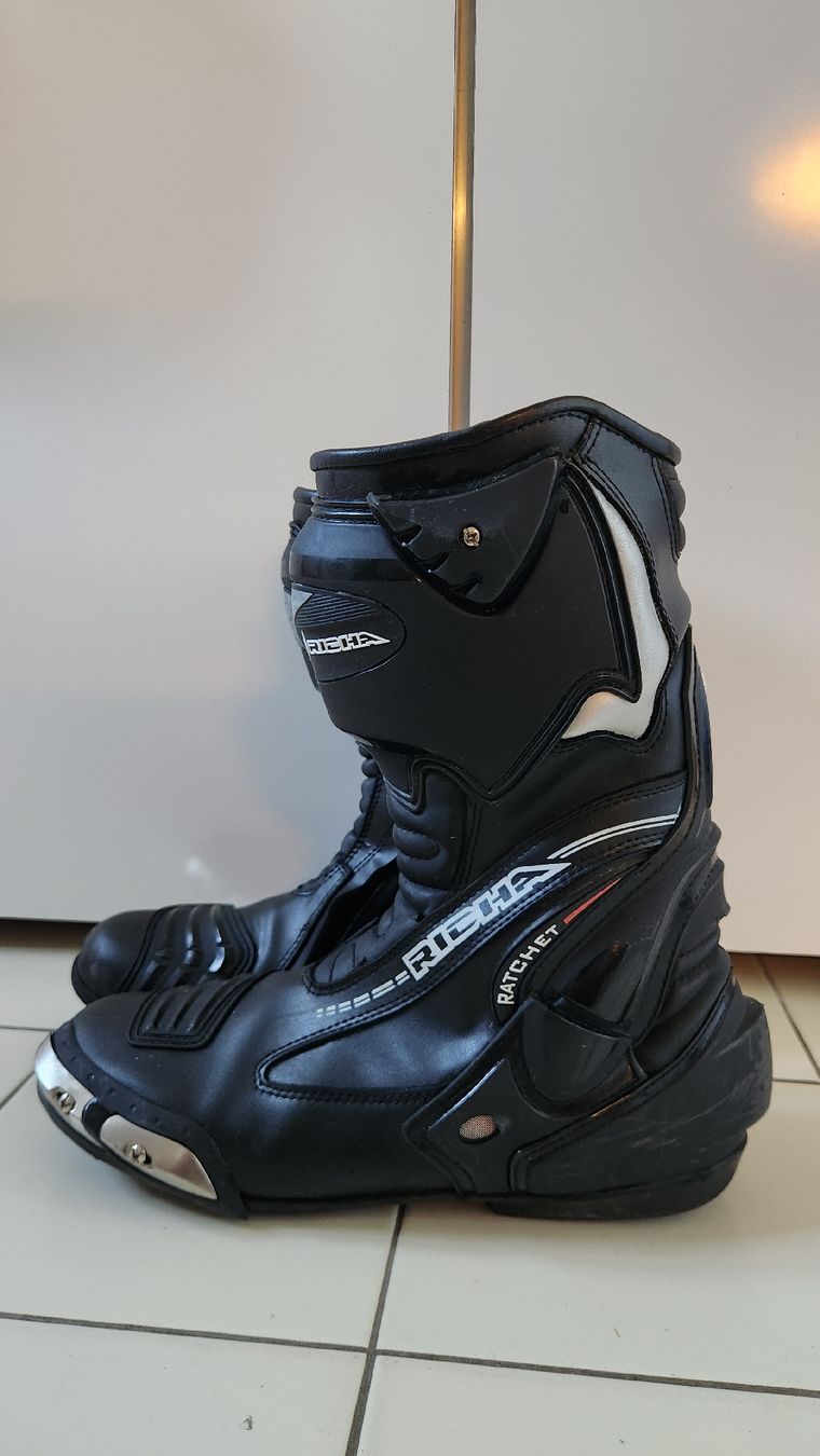 Herrenschuhe: Bottes de moto Richa noire taille 45 – Gebraucht aus Bern von Pascal92173 2