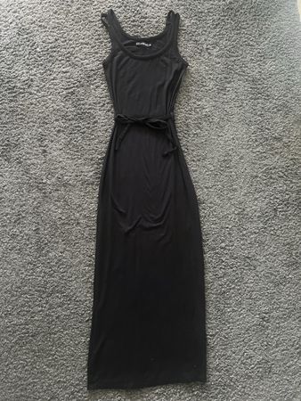 Schwarzes Sommer Maxikleid, Grösse Xs, Even&Odd, Top!