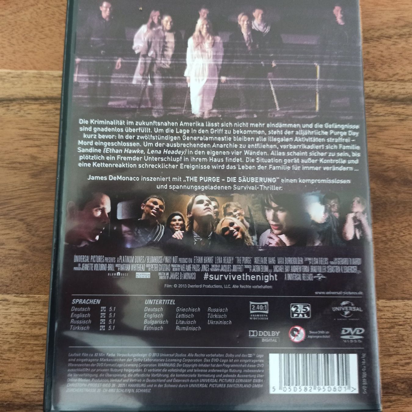 Tutti i DVDs: The Purge: Die Säuberung – Usato da Dübendorf venduto da kb86_MOVIE 1