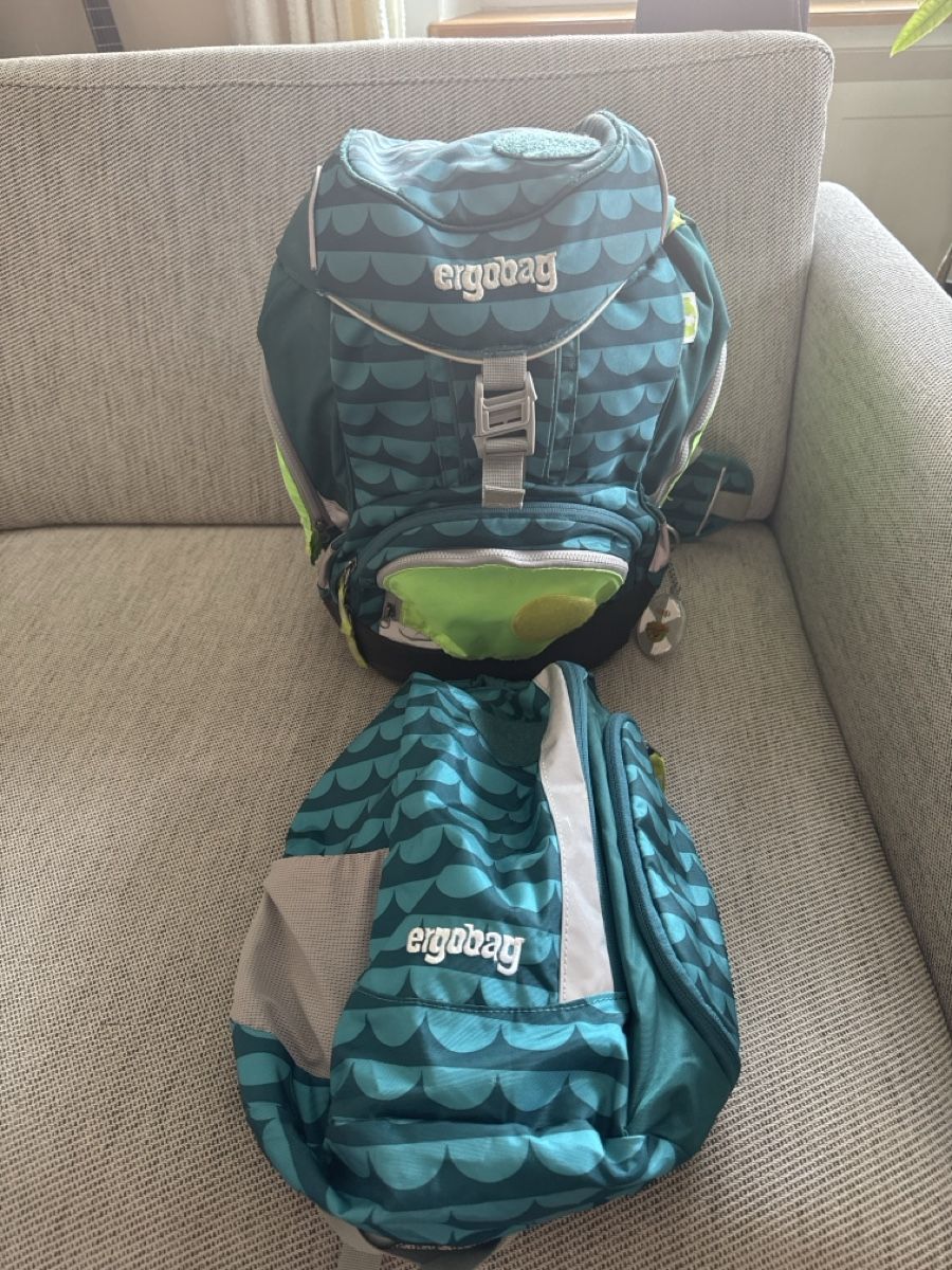 Ergobag Zaini: ergobag Rucksack Kinder Motiv Avocado Grösse One Size gebrau – Usato da Zürich venduto da jennara