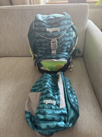 ergobag Rucksack Kinder Motiv Avocado Grösse One Size gebrau