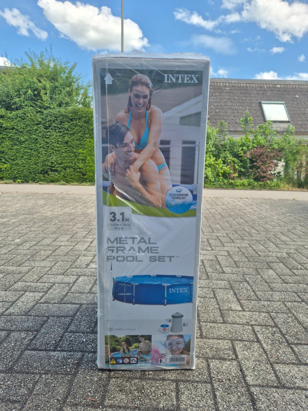 Intex Piscine: Intex Metal Frame Pool Set 3.05 m × 76 cm – Usato da Gelterkinden venduto da Jetlir. 5