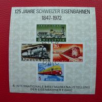 Werbevignette 125J SCHW. EISENBAHNEN