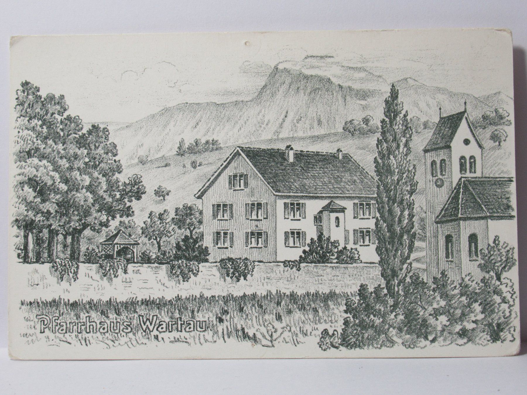 Ansichtskarten: Pfarrhaus Wartau – Neu (gemäss Beschreibung) aus Grenchen von Bluemchen1900