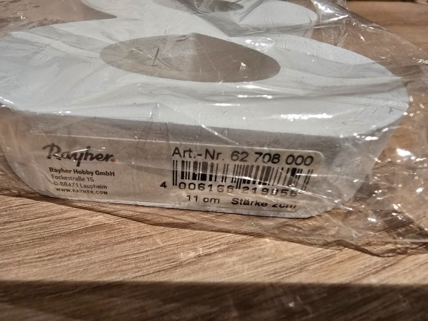 Alle Dekorationen: Deko Zahl 8 11x2 cm weiss – Gebraucht aus Büttikon AG von Amineah 1