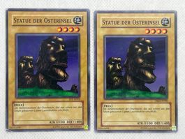 2x Statue der Osterinsel Yu-Gi-Oh! Karte