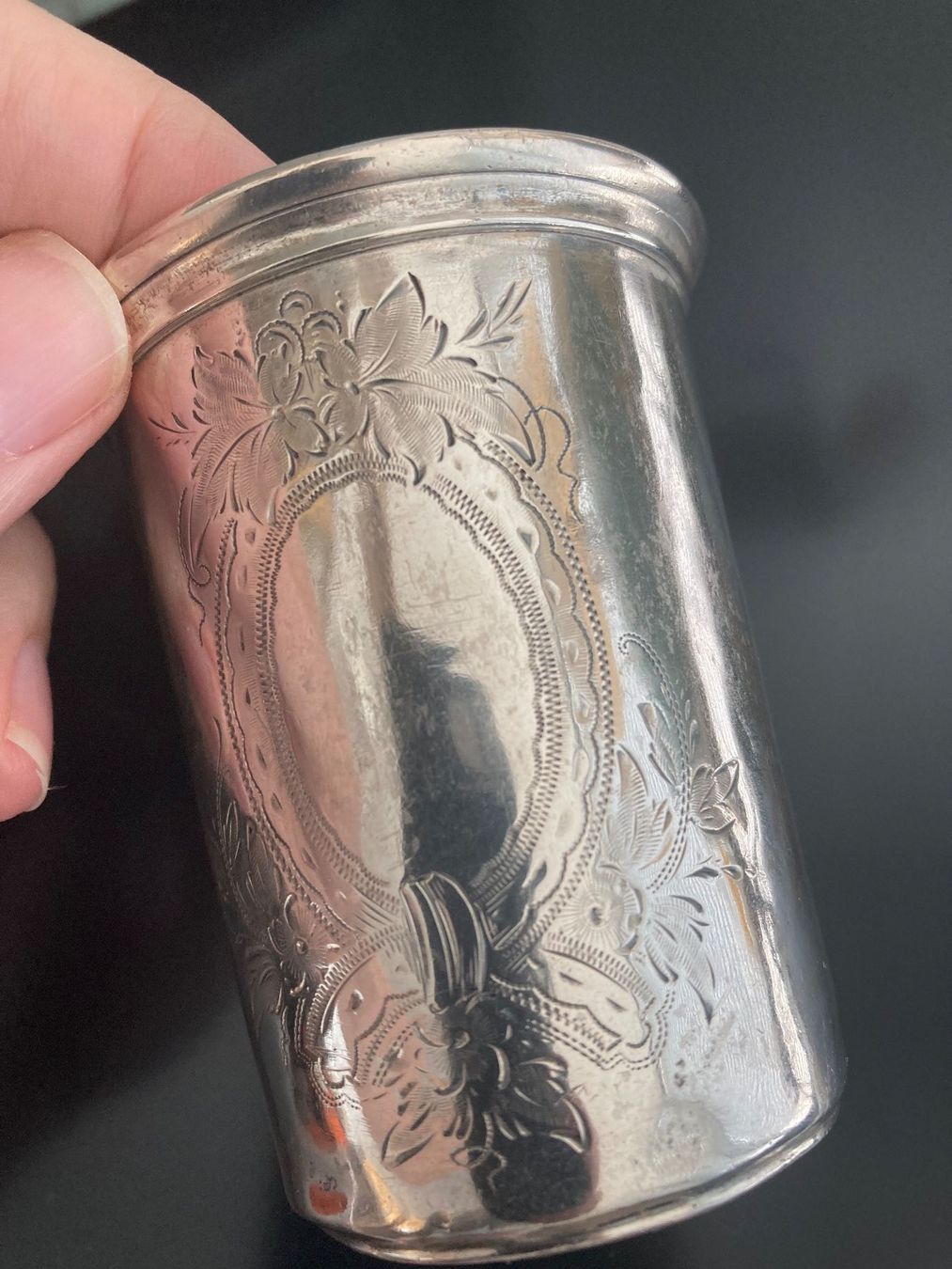 Tutte le decorazioni: TAUFBECHER ANTIK SILBER PUNZIERT, WUNDERSCHÖN! – Nuovo (secondo la descrizione) da Zürich venduto da kostbares