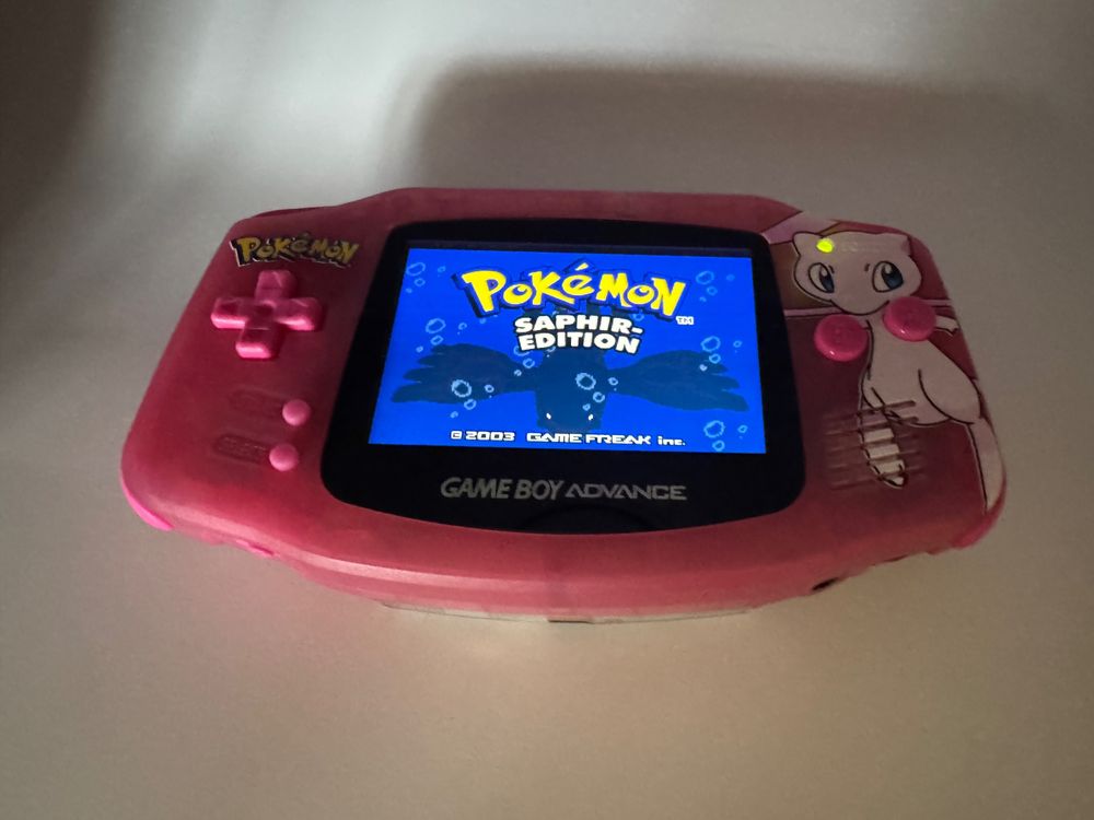 Game Boy Advance – Mew IPS & USB-C Akku (Retrosix Mod) (Gebraucht) in ...