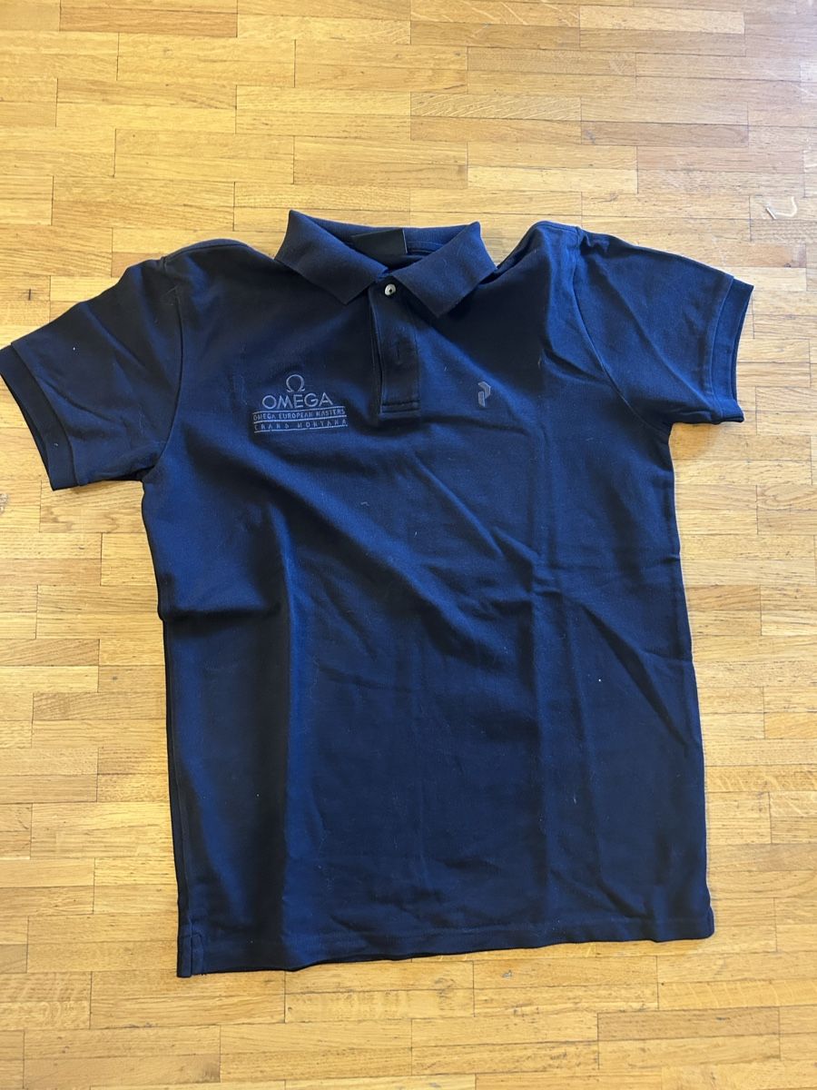 Peak Performance Polo-Shirts: Peak Performance, polo noir, coton, Taille M – Neu (gemäss Beschreibung) aus Lausanne von lavirgule