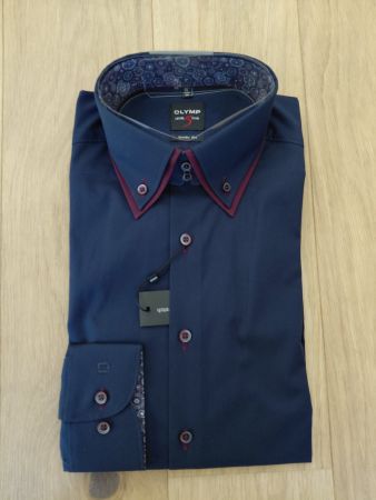Olymp Hemd Navyblau Body Fit Originalverpackt (38/S)