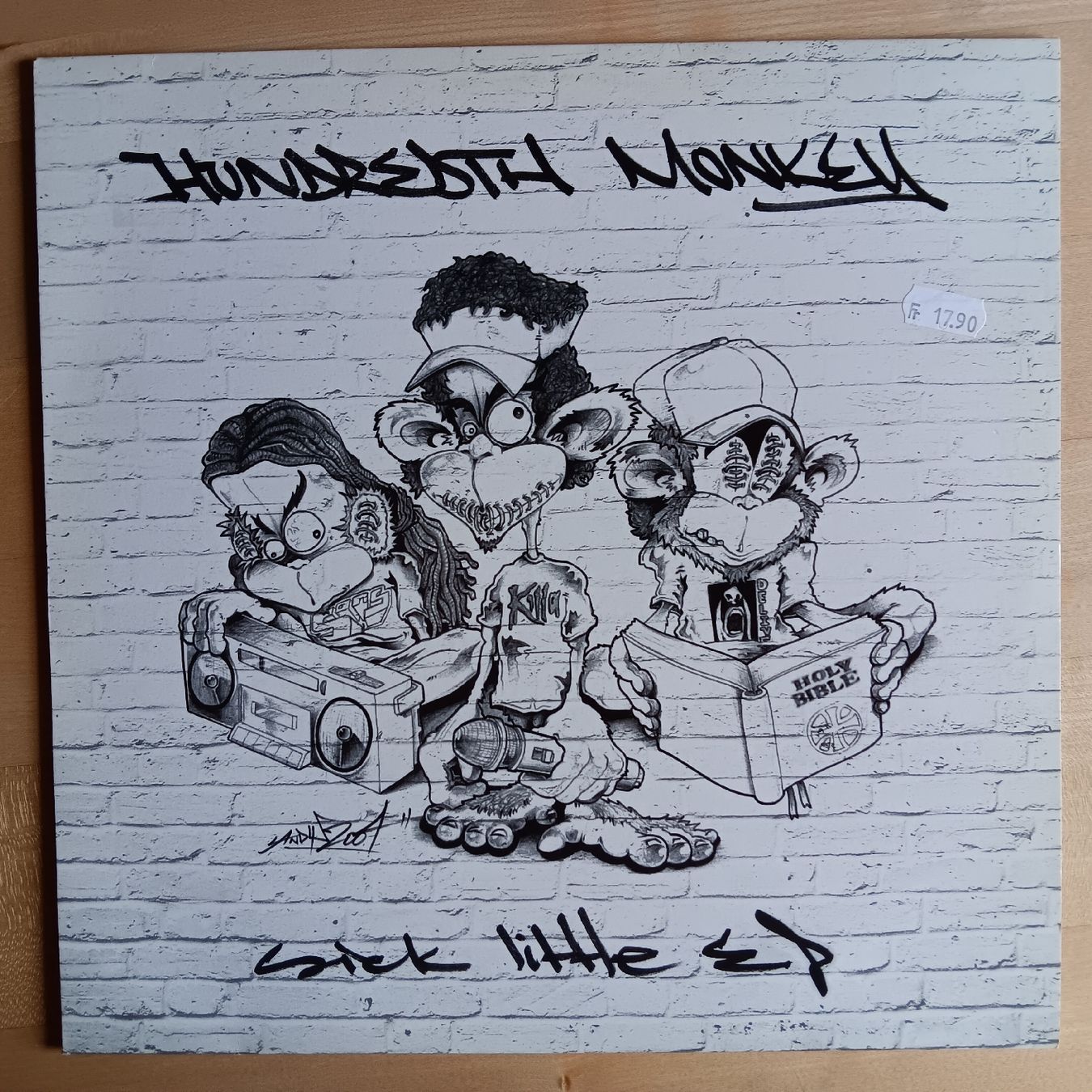Dischi in vinile: Hundredth Monkey Vinyl Sick little EP Britcore – Usato da Chur venduto da chr_b2cn