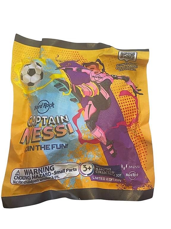 Figuren: Messi Sammelfigur, Hard Rock Café – Neu und originalverpackt aus Wiler b.Utzenstorf von Haletopp72