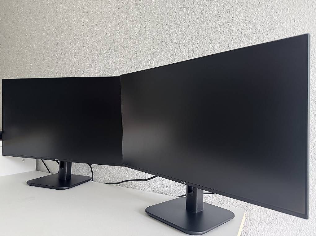 Ecrans: zwei Bildschirmmonitore PHILIPS (neu) 27'' – D'occasion à Trimbach par b1ertak