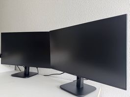 zwei Bildschirmmonitore PHILIPS (neu) 27''