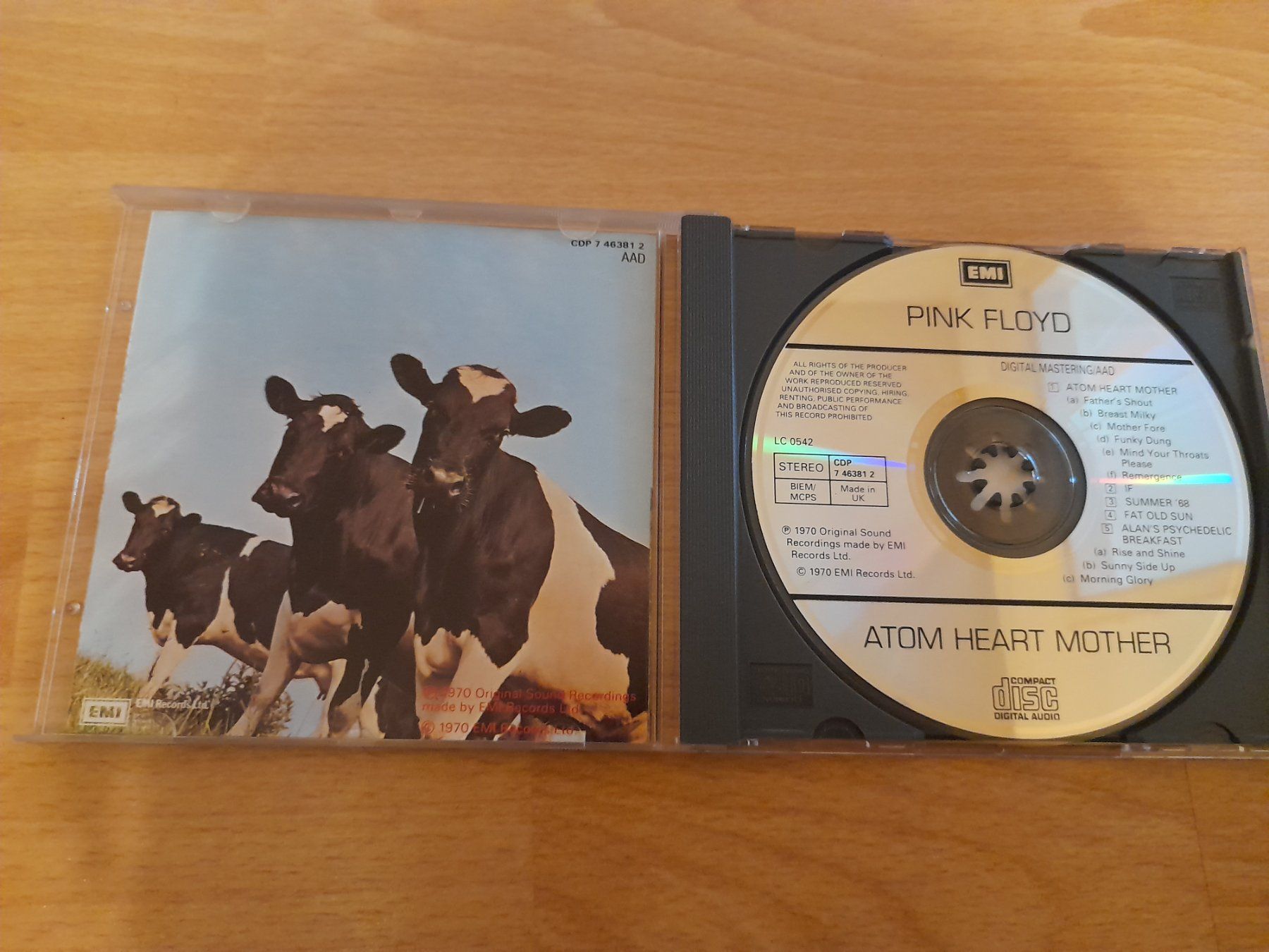 CD: CD Pink Floyd Atom Heart Mother – Usato da Lustmühle venduto da chevi03 1