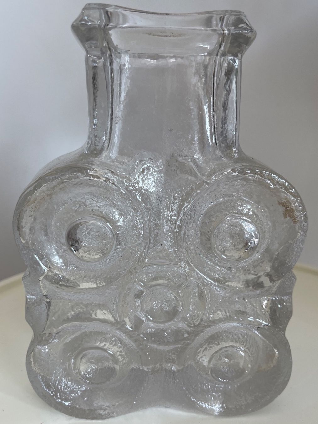Vasen & Gefässe: Vase Glas Nanny Style Medium size sehr schwer – Gebraucht aus Nussbaumen AG von normajeanbaker 1