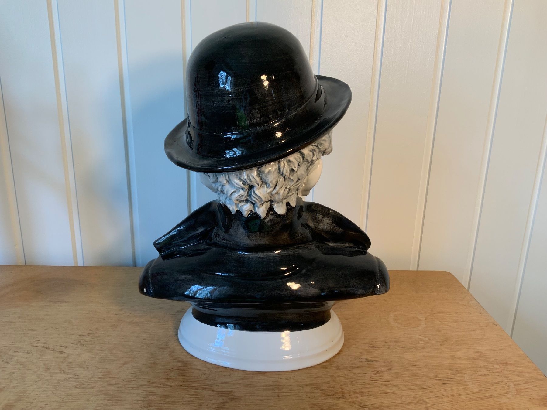 Statuette: Büste: Charly Chaplin, Keramik - Sammlerstück – Usato da Zürich venduto da ancillaschmidhauser 3