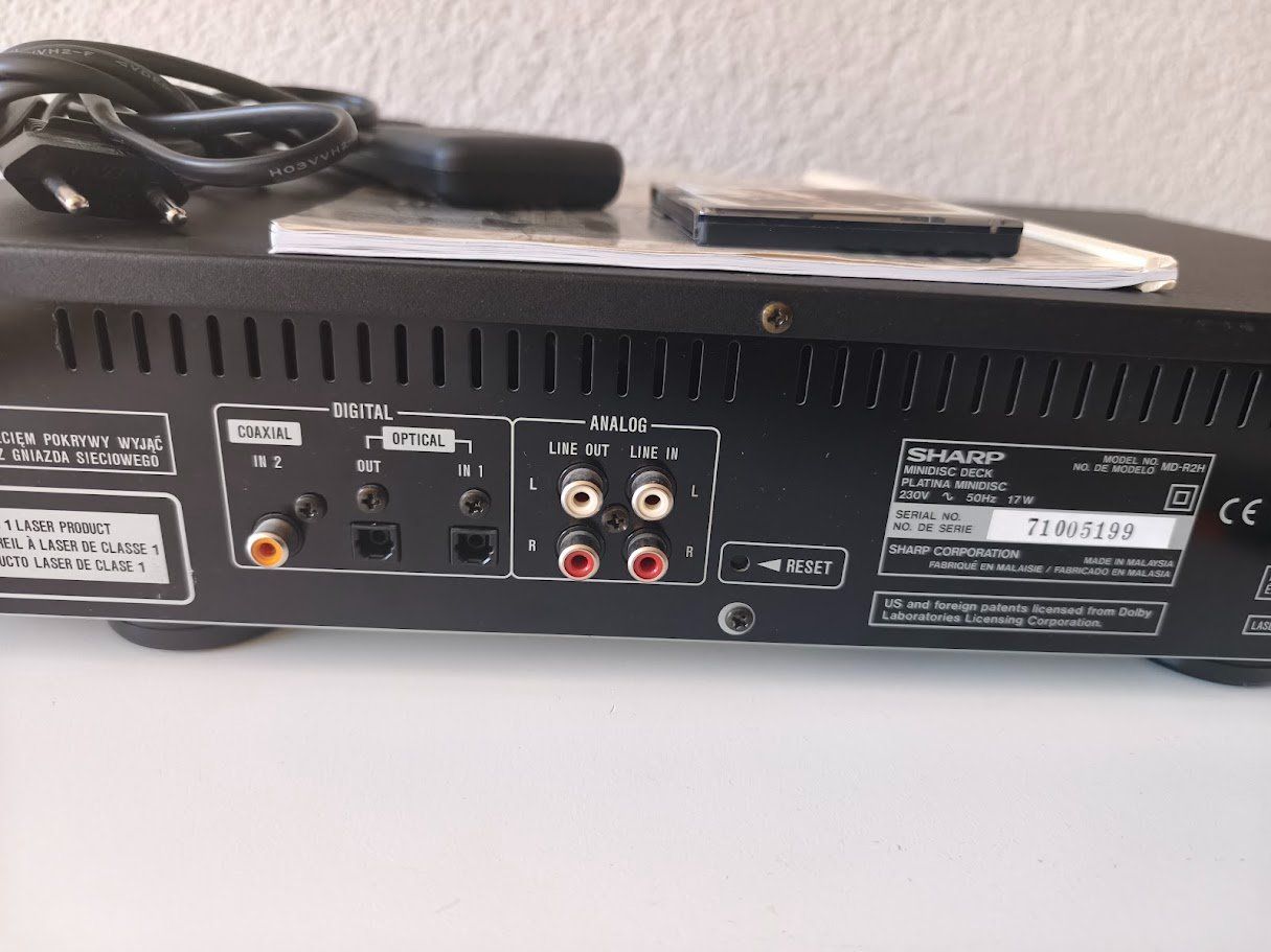 Minidisques: Sharp MD-R2H Minidisc Deck Player – D'occasion à Toffen par Immo-Erben 4