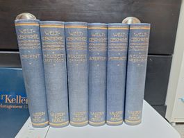 Lot de 6 livres Ullstein & Co Berlin Welt-Geschichte