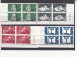 SBK 281 - 284 im 4er-Block postfrisch