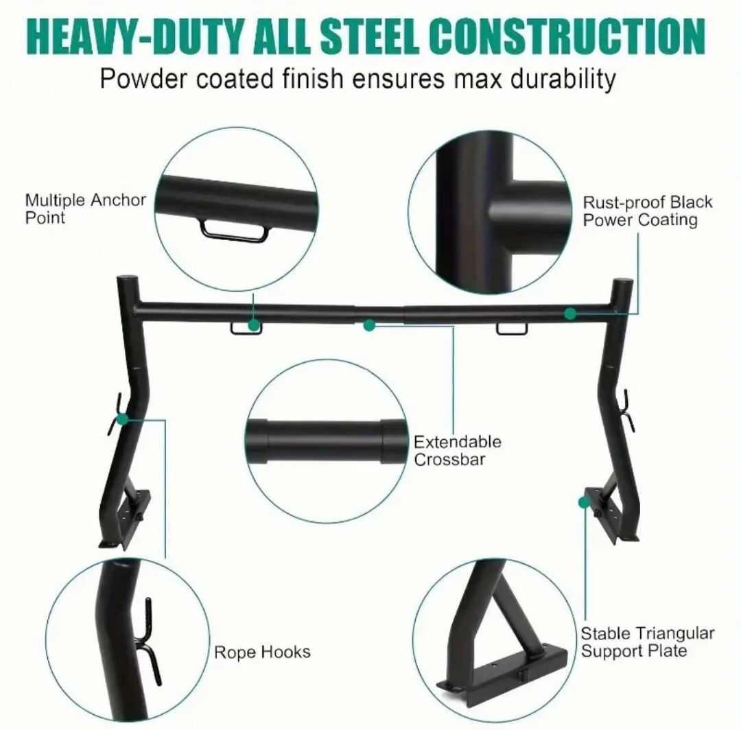 Tutti i ricambio: Universal Pick-Up Ladebrücke Heck-Rack – Nuovo e nell'imballaggio originale da Hohenrain venduto da cars77 4
