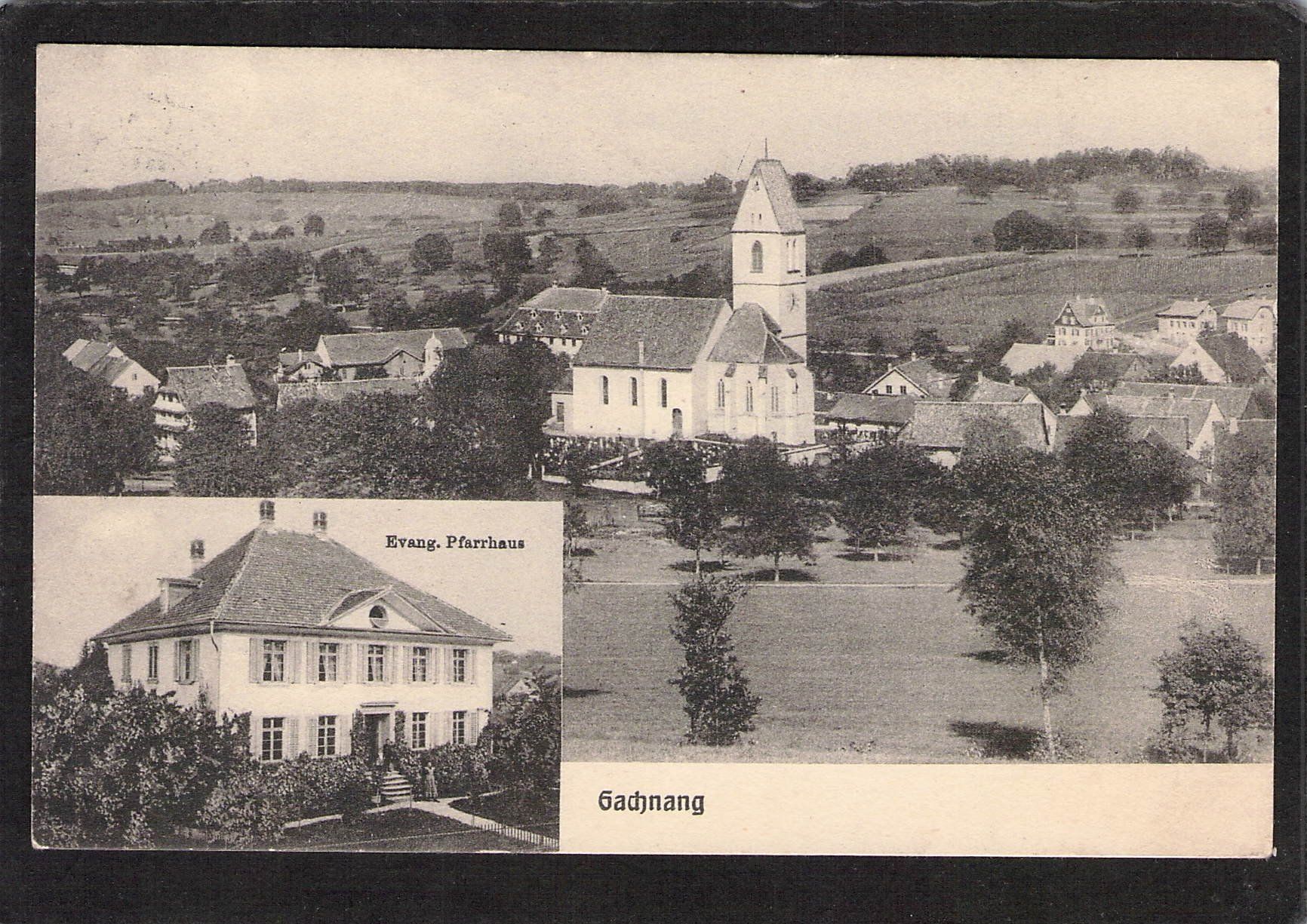 Cartoline postali: Gachnang TG , gel. 1912 – Usato da Reichenburg venduto da Pipo-67