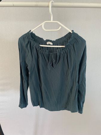 MNG Bluse, Petrol, Grösse XS, neuwertig für den Frühling