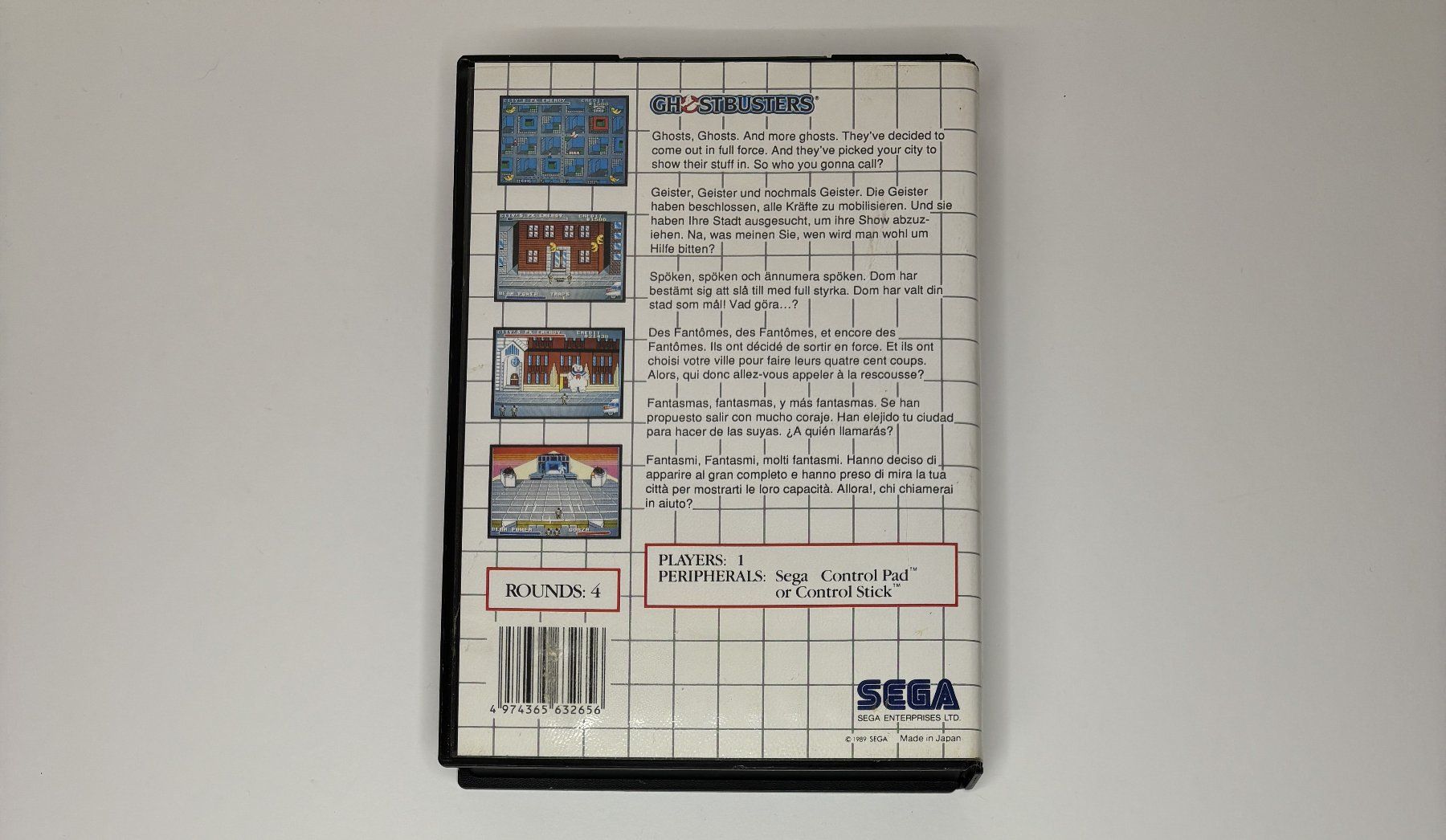 Sega Jeux: SMS - Ghostbusters – D'occasion à Allschwil par Bullach 2