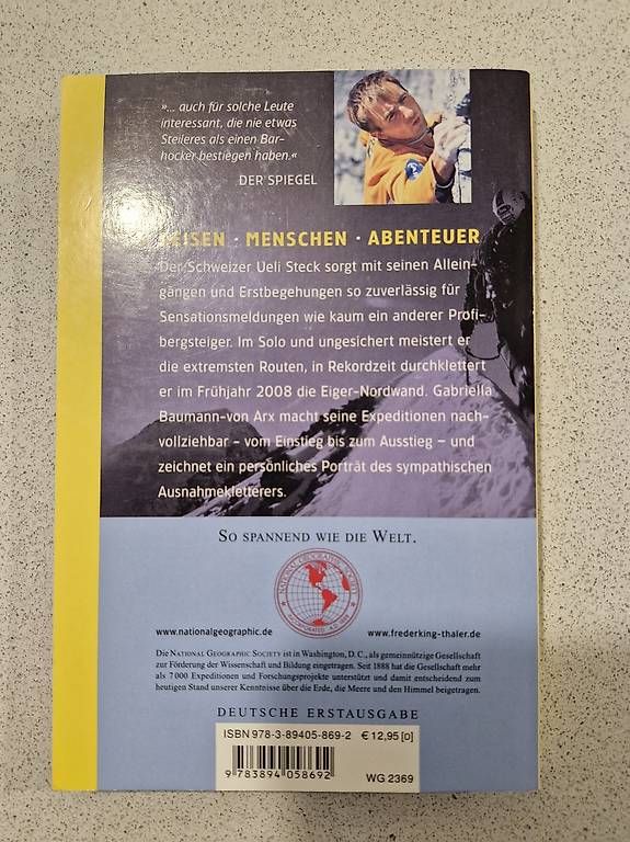 Libri: Ueli Steck Solo – Usato da Malters venduto da marmot85 1