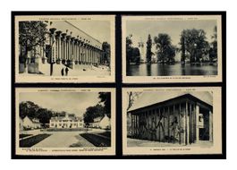 PARIS - 1931 "Exposition Coloniale Internati." (Lot 4x C.P.)