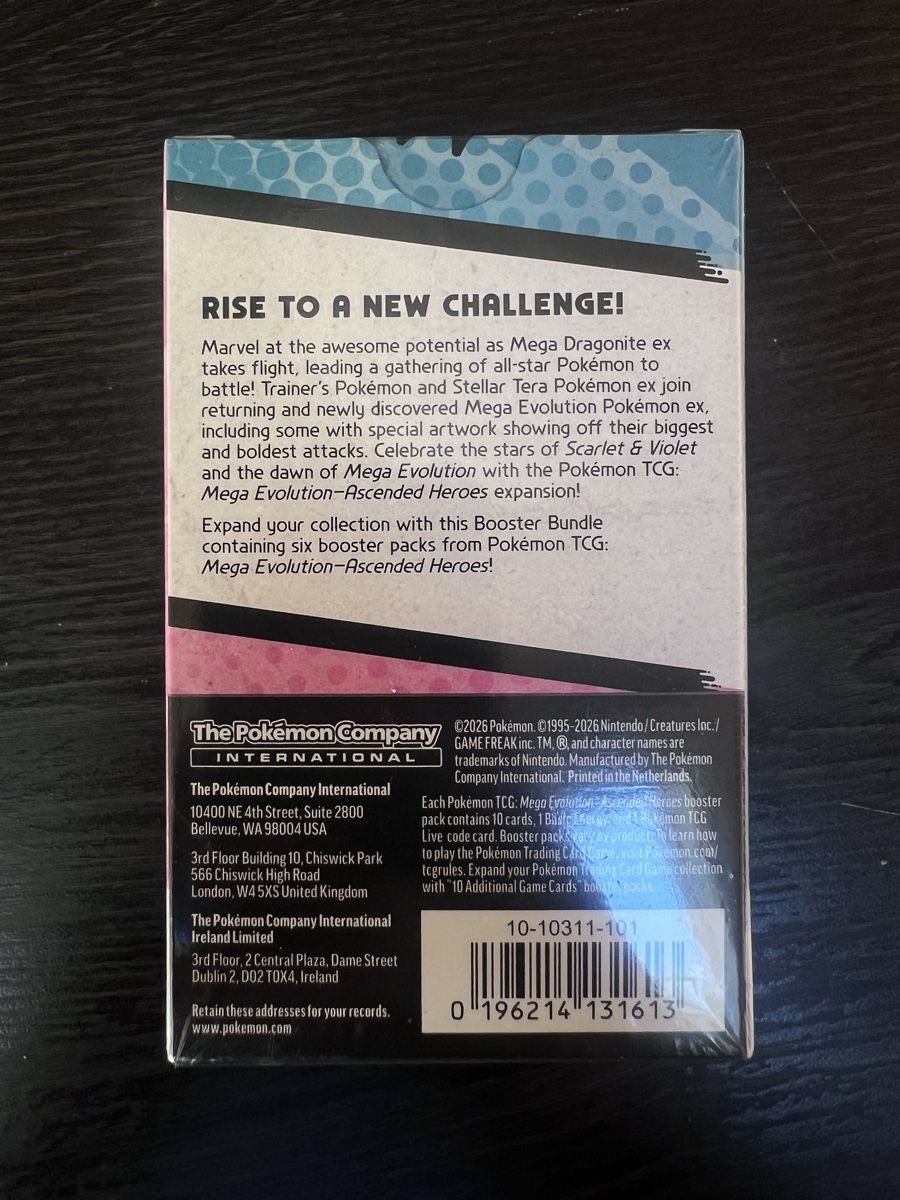 Pokémon Sammelbilder & Trading cards: Ascended Heroes Boosterbundle Englisch - Pokemon – Neu und originalverpackt aus Au ZH von Timi_imiT 1