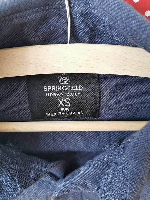 Camicie: Hemd Dunkelblau Springfield Gr. XS – Usato da Zürich venduto da nina46 1