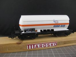 PIKO DB Esso Gas Kesselwagen, ohne OVP, mit Kurzkupplungskin
