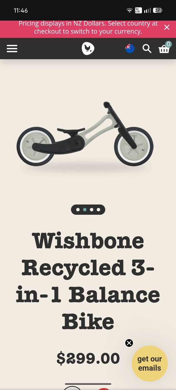 Veicoli per bambini: Wishbone Laufrad 3 in 1 – Usato da Riehen venduto da Ansepha 3