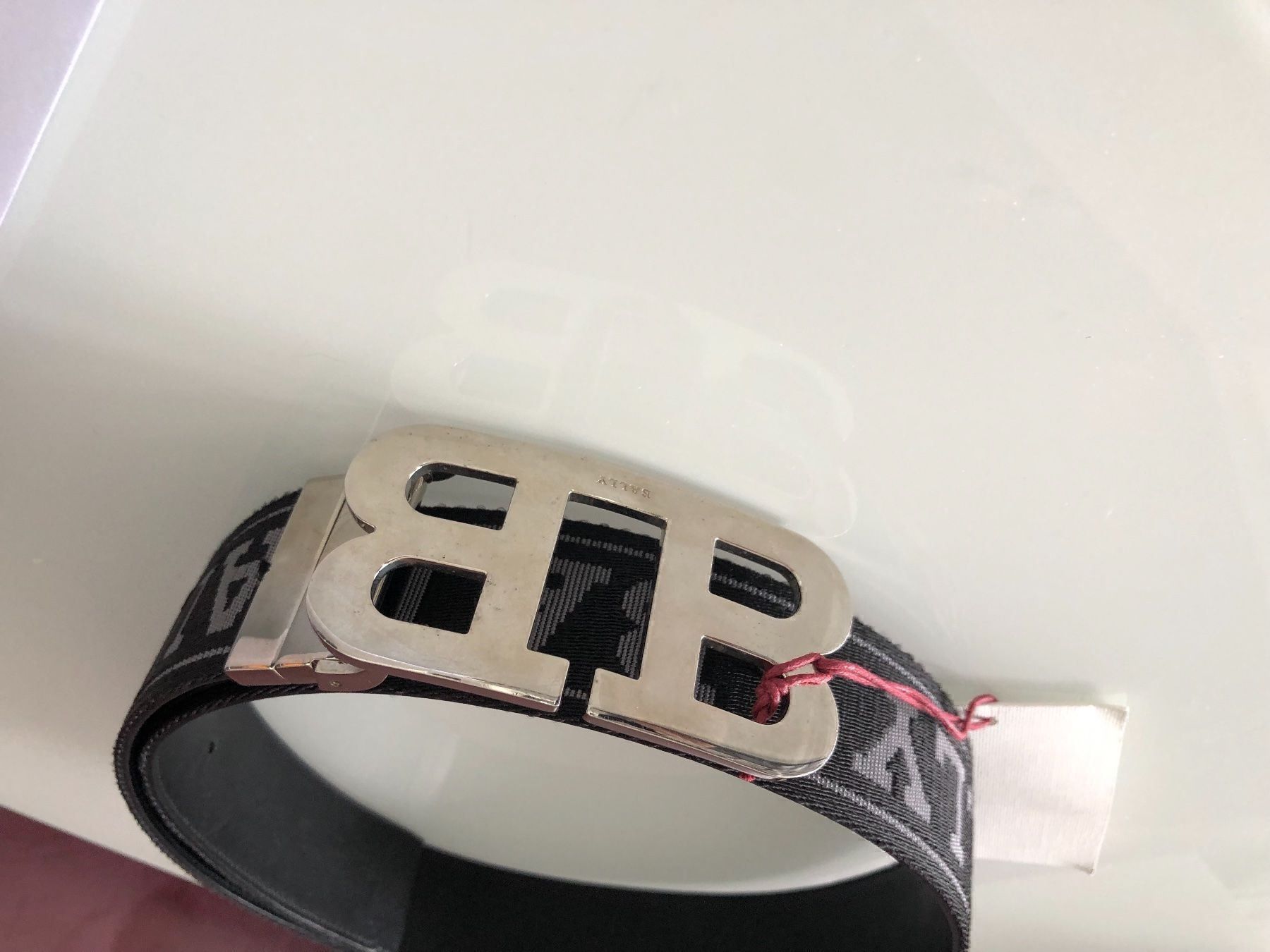 Bally Cinture: Bally Mirror B Buckle Reversible Belt 80 – Nuovo e nell'imballaggio originale da Volketswil venduto da praxis12 2