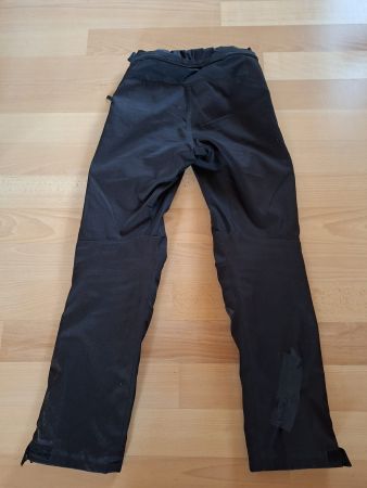 Motorradhose Alpinestars schwarz Grösse L mit Reparatur
