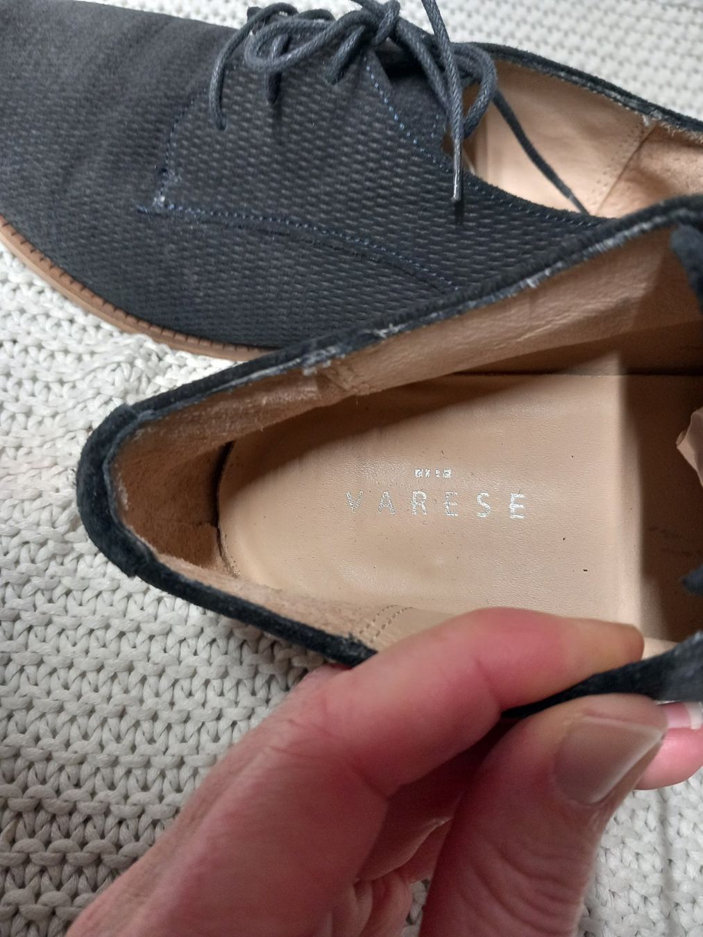 Scarpe da donna: Leder Halbschuhe von Varese Gr. 36 – Usato da Gwatt (Thun) venduto da umwelt-brocki 4