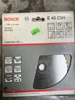 Bosch Metabo Sägeblatt E 40 CVH Ø 130x16mm - Neuwertig