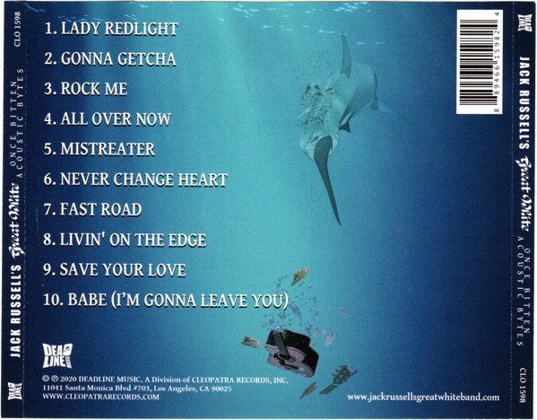CDs: Jack Russell's Great White – Once Bitten Acoustic Bytes – Gebraucht aus Gingins von Demonseed 1