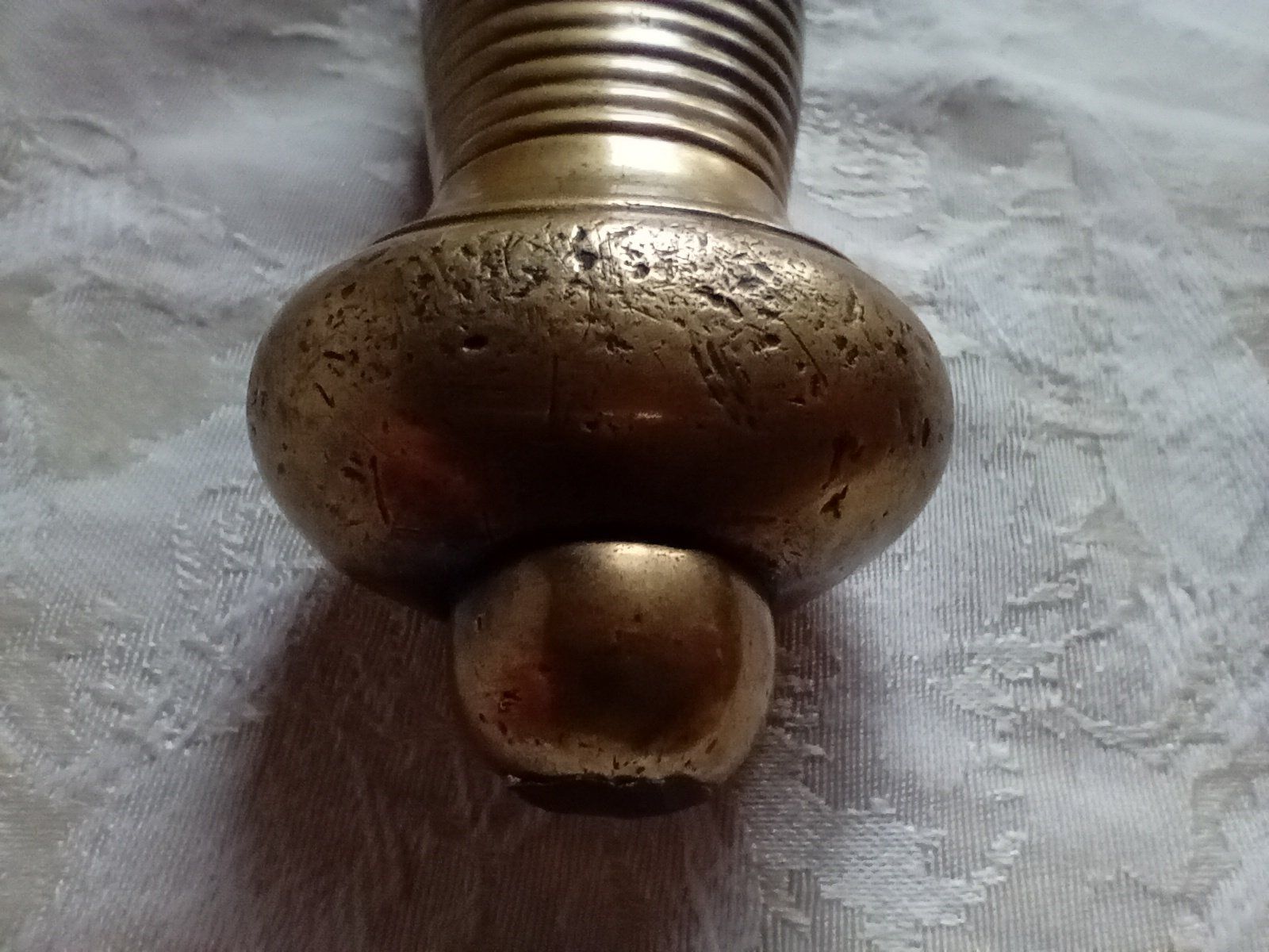 Posate: Antikes ,,Napoleon"- Messer Messinggriff 718 Gramm Dolch – Usato da Oberdorf BL venduto da Barocki888 5
