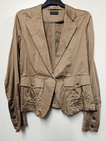 Veste IKKS/Beige doré/Coton/Élastane/Jolis détails/Taille:M