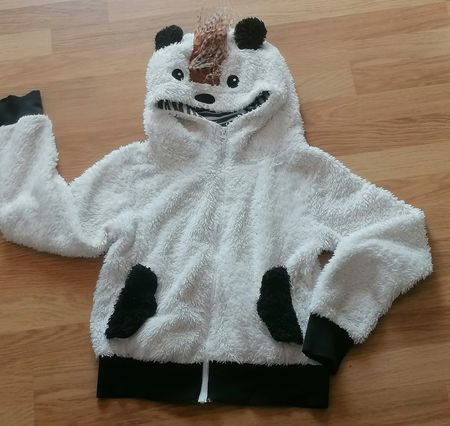 Veste peluche, jaquette, gilet, haut