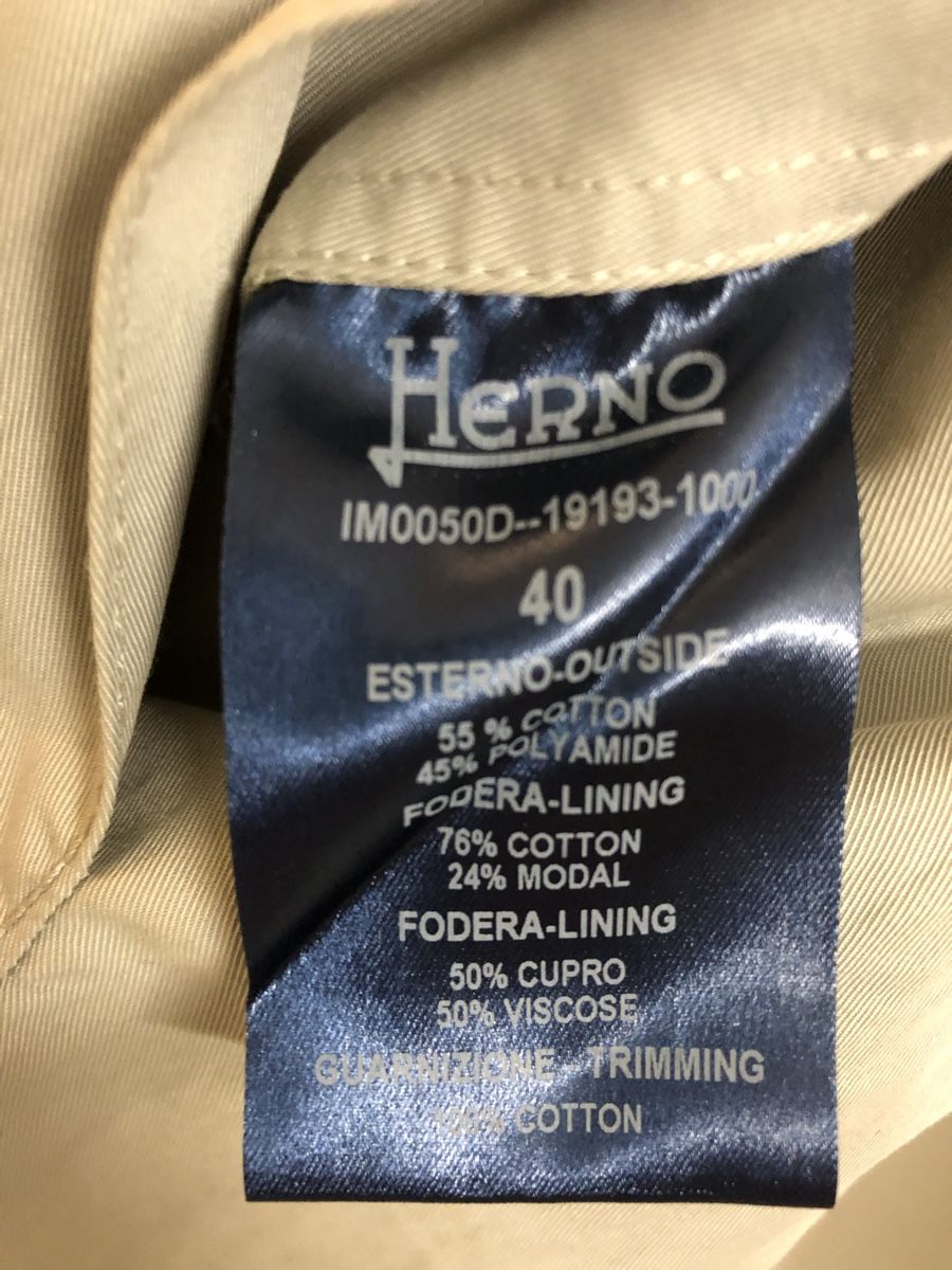 Herno Cappotti: Rain Coat HERNO Trench style, IT40 – Usato da Herrenschwanden venduto da jul_ms6n 2